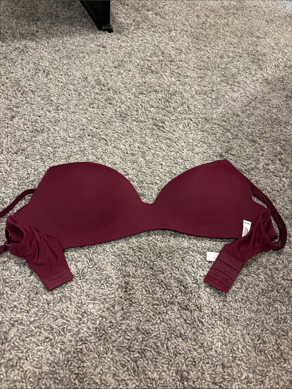 Victoria's Secret Strapless Convertible Bra in Wine
